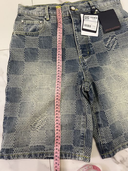 Мужские джинсовые шорты Louis Vuitton (M)