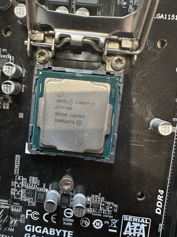 Продам intel core i7 7700 (gigabyte GA-h110M-H, DDR 4 8gb ( 2 шт )