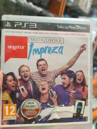 Singstar Mistrzowska Impreza PS3 PL Unikat Sklep Wysyłka Karaoke