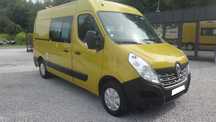 Renault Master  MASTER brygadówka doka dubel kabina 7-os klima 2018