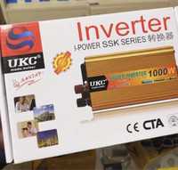 Перетворювач напруги UKC Power Inverter SSK-1000 W 12 V-220 V