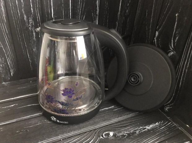 Рекомендую чайник стекляный с цветком
