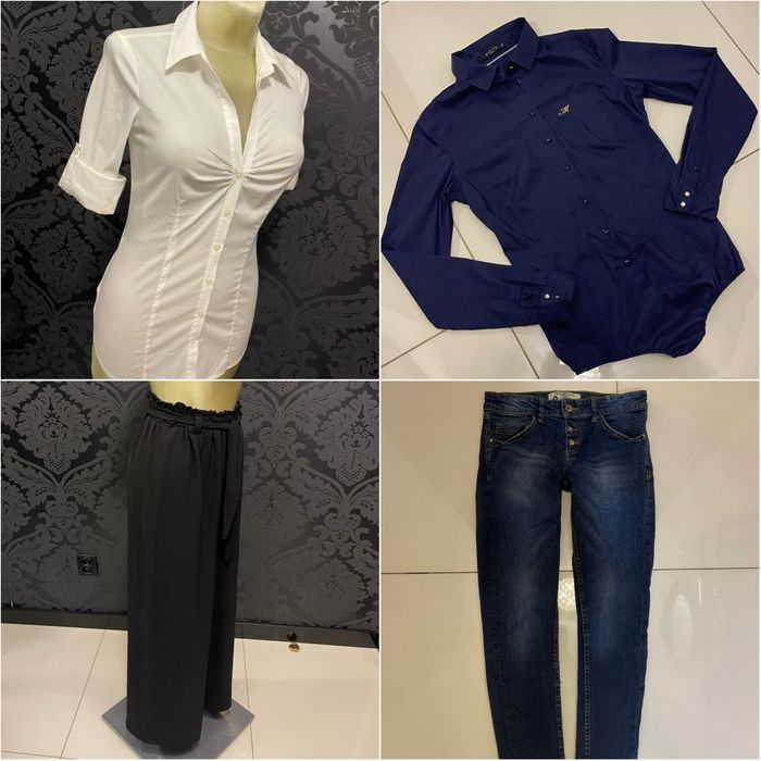 MEGA PAKA ODZIEŻY XS/S/M 34/36 buty, bielizna, firmowki