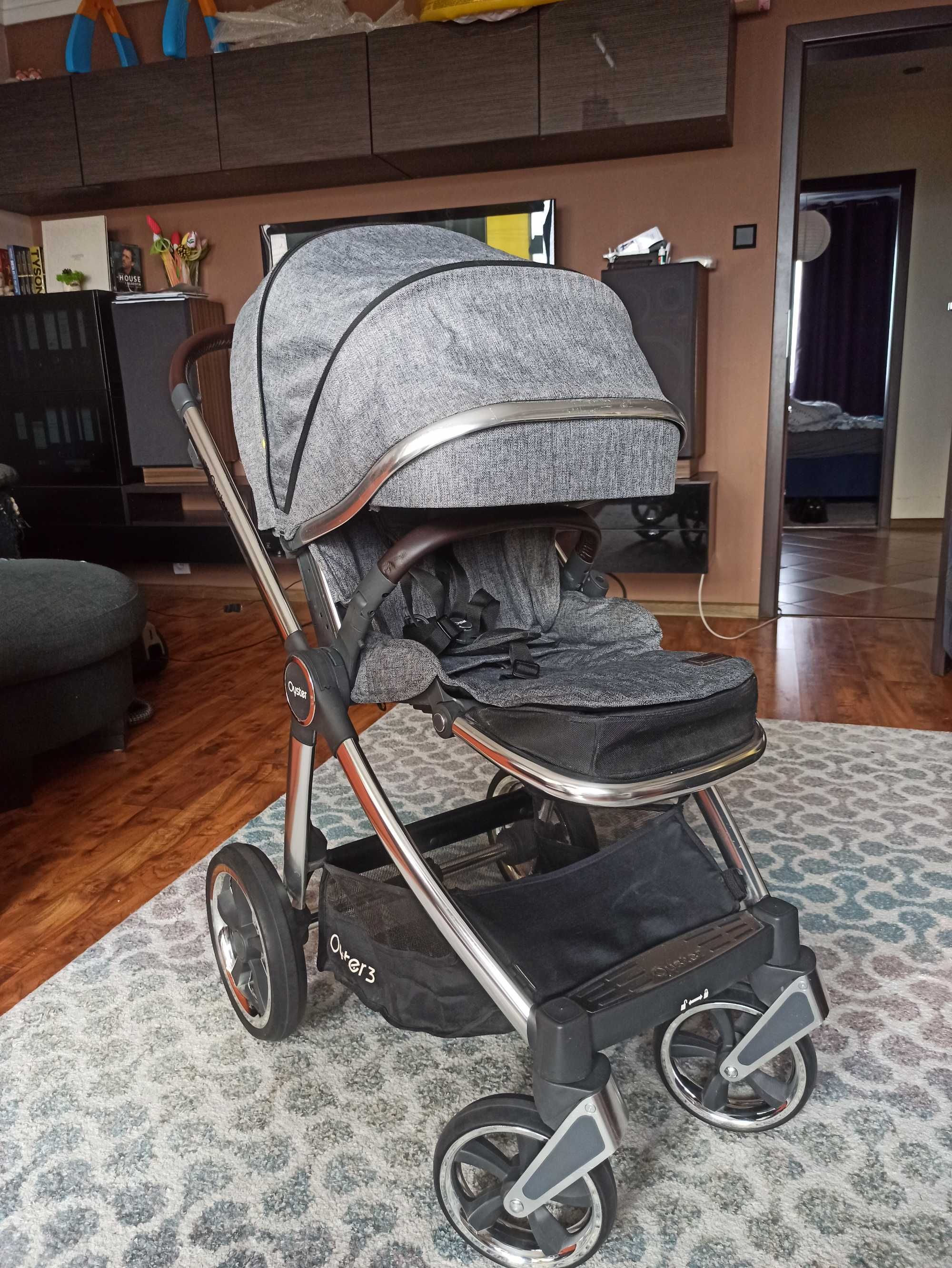 wózek dziecięcy BabyStyle OYSTER 3 - gondola, spacerówka + akcesoria