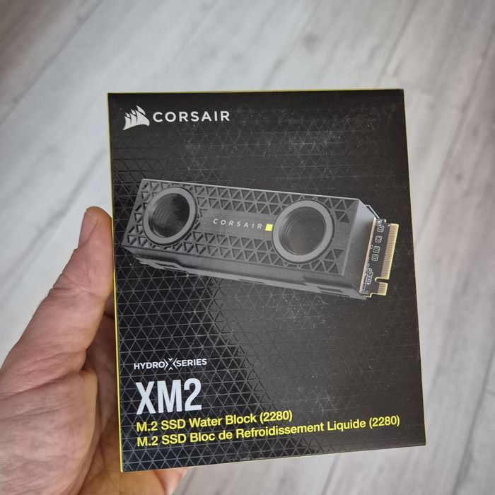 Corsair XM2 Hydro Series – blok wodny do SSD M.2 2280, nowy