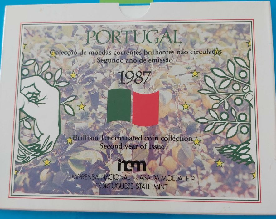 Coleção anual moedas BNC, 2ª Série 1987