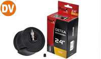 Mocna Dętka 24 x 1.75-2.125 Dunlop Rowerowy wentyl Dziecko mtb 2 SZT