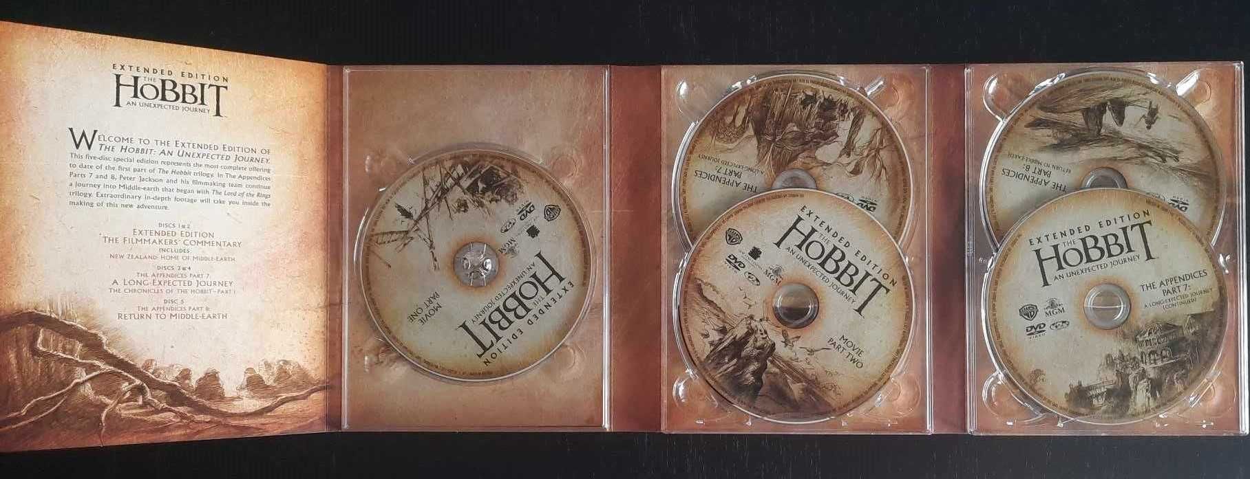 O Hobbit - Uma Viagem Inesperada - Edição Especial 5 DVD