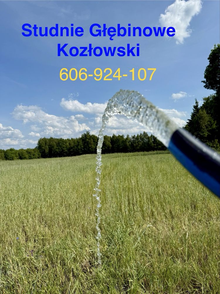 Studnie głębinowe Kalisz Konin Turek