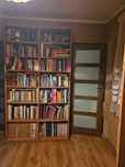 Biblioteczka brązowa wys. 220