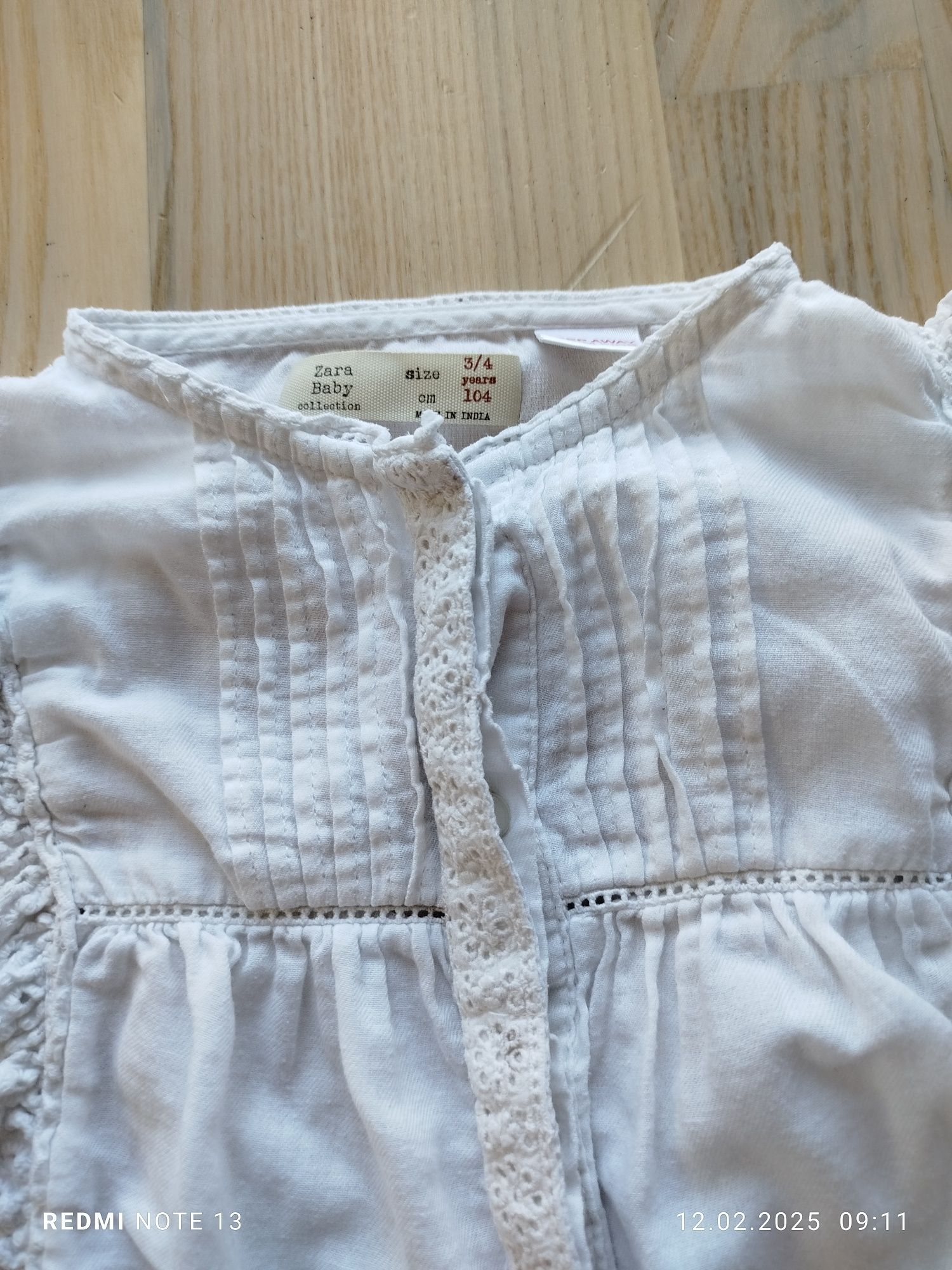 Przepiękna elegancka bawełniana biała koszula boho romantyczna ażurowa