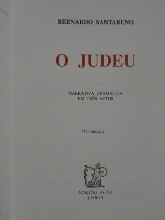 A Traição do Padre Martinho de Bernardo Santareno - Vários Livros