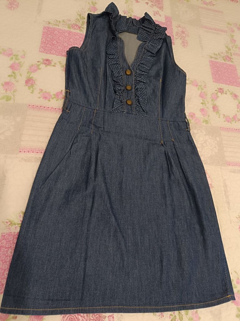 Vestido 100% algodão tamanho M