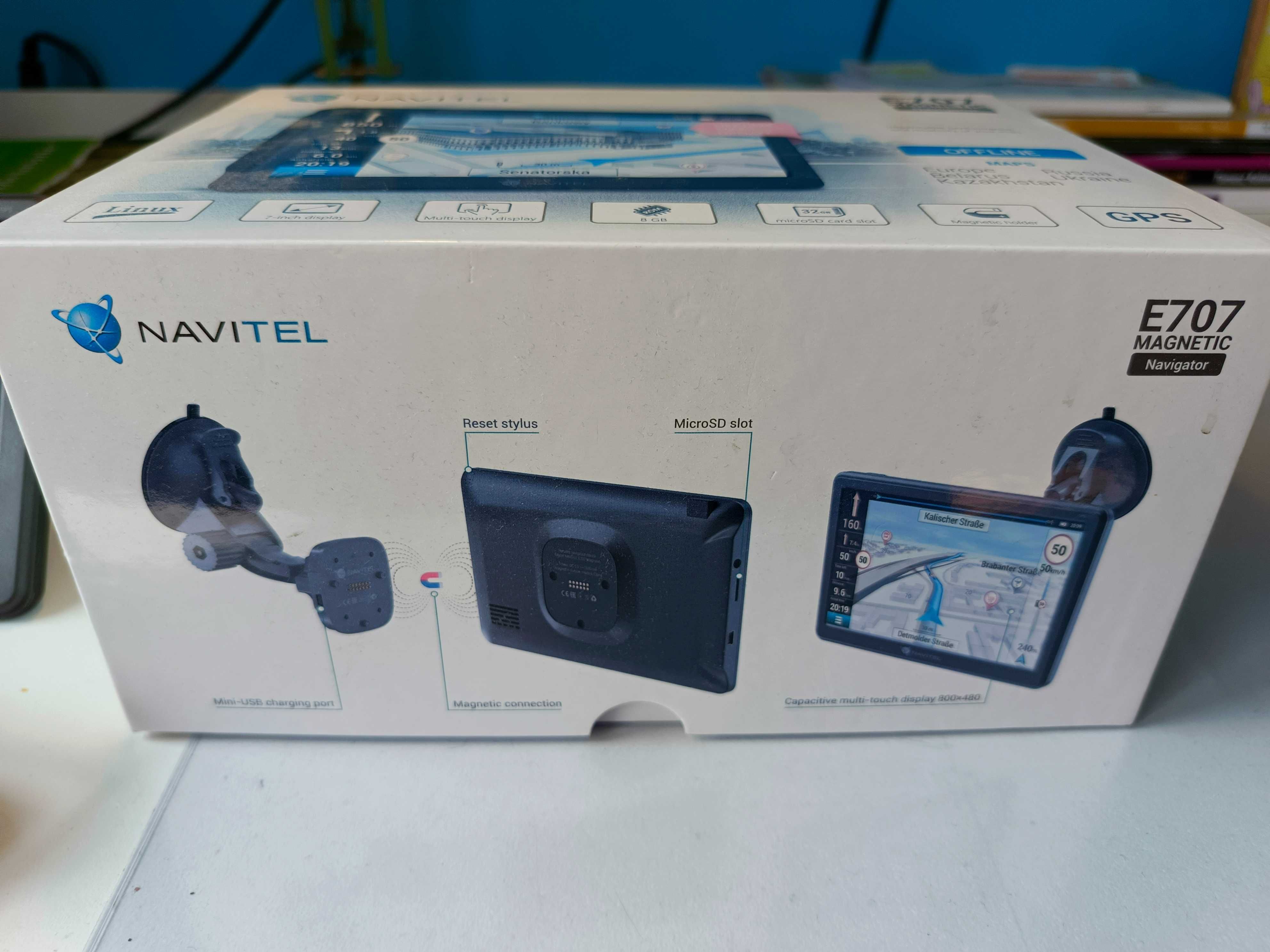sprzedam nawigacje navitel E707 magnetic navigator st, bdb
