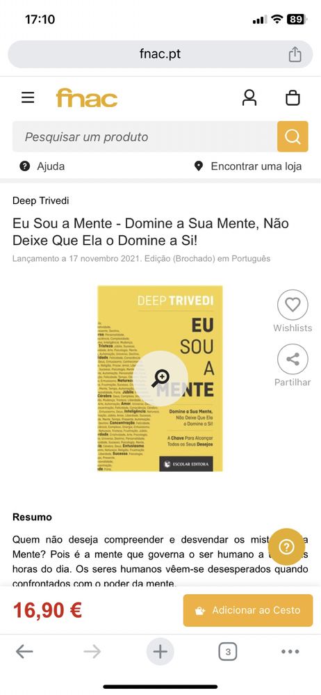 LIVRO NOVO - eu sou a mente