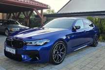 BMW M5 BMW M5 F90 Competition / Marina Bay Blue /folia PPF/Pakiety /Gwarancja
