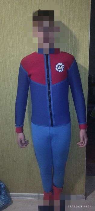 Гідрокостюм комбінізон