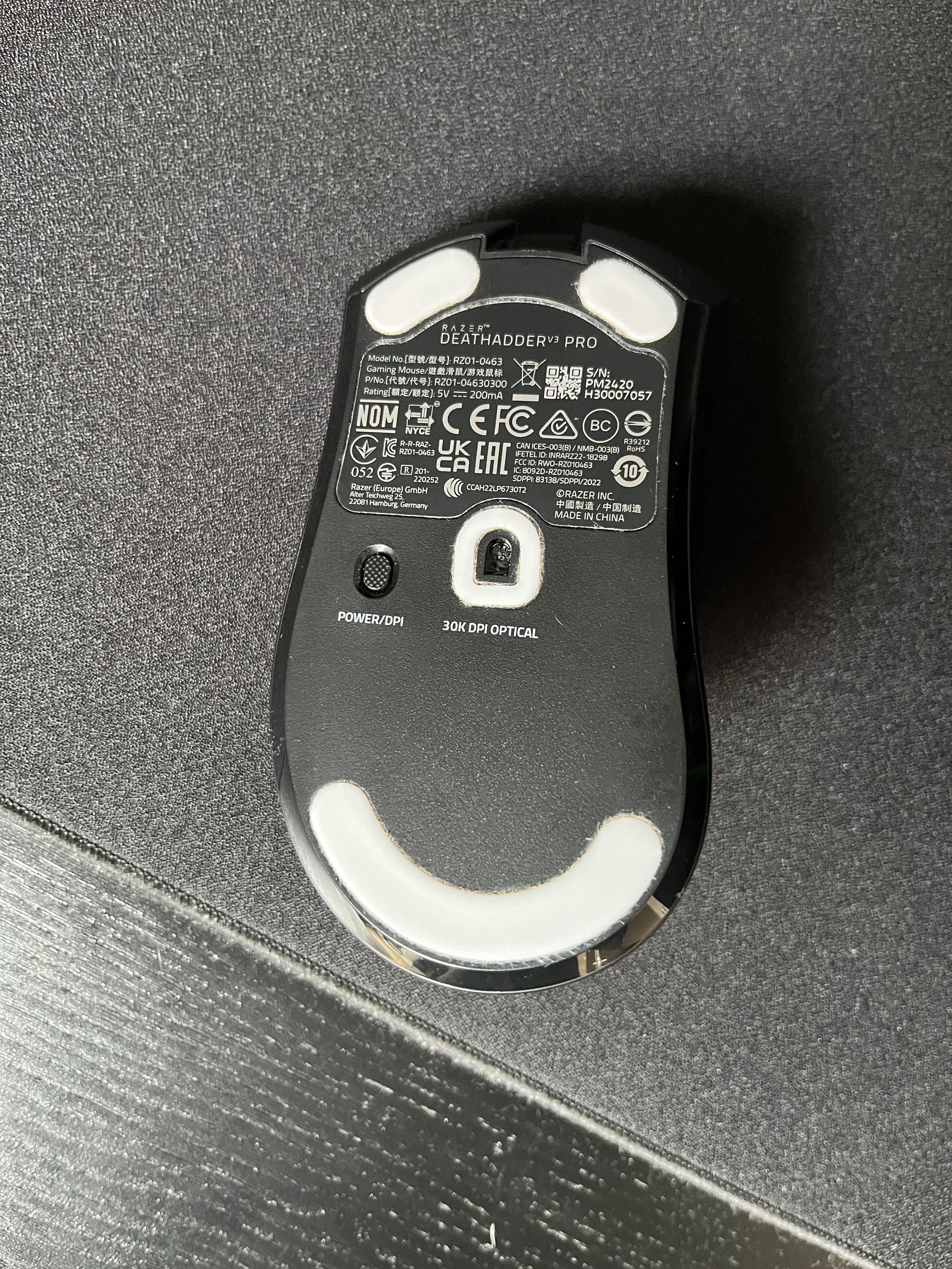 Mysz Razer DeathAdder V3 Pro + HyperPolling Dongle