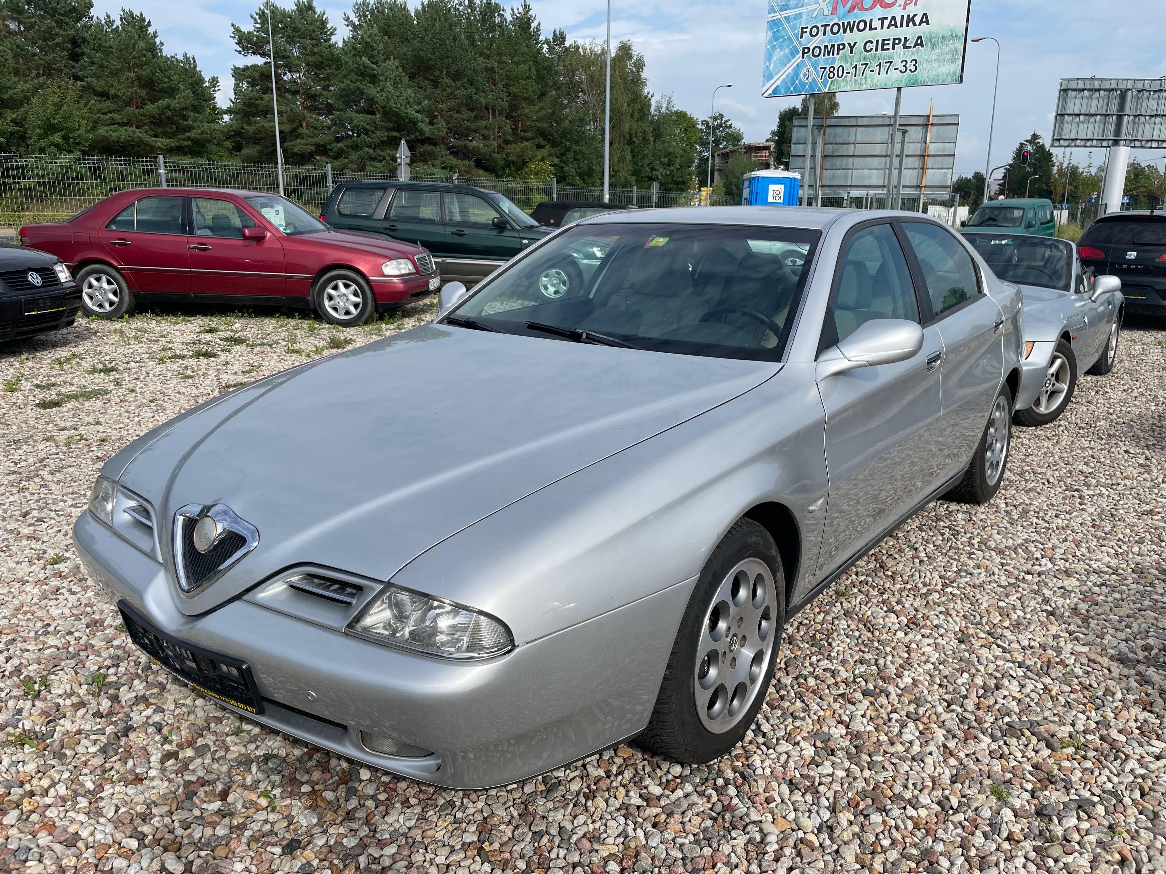 Alfa Romeo 166 2.5V6 Serwis Klimatronik Skóra Szwajcaria