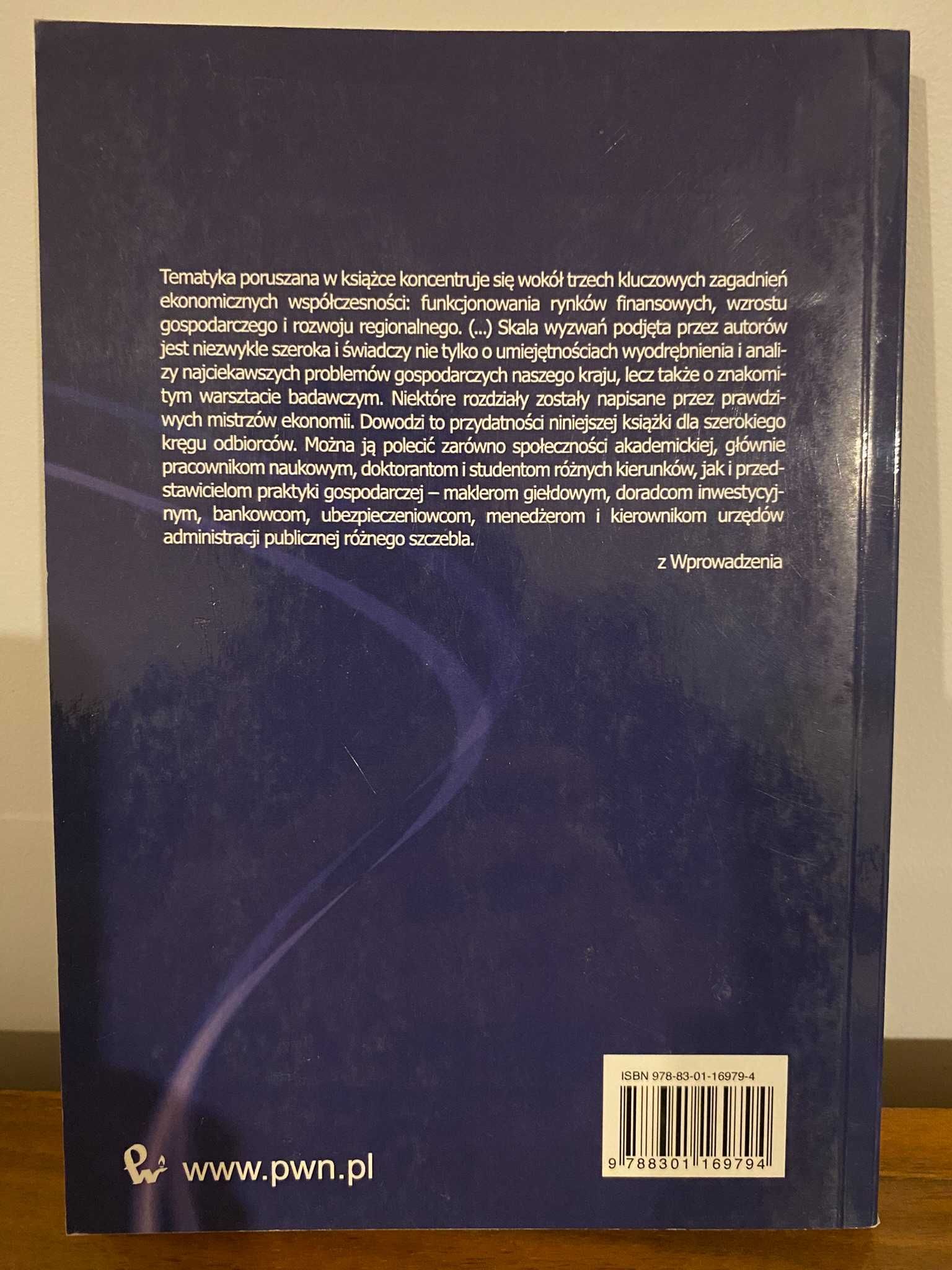 Modele i prognozy w ekonomii i finansach Aleksander Jakimowicz