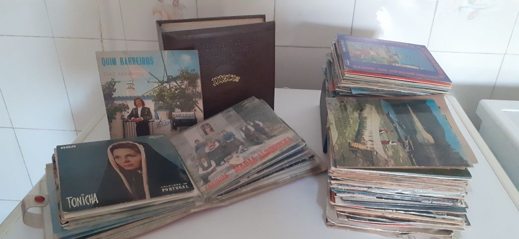 Coleção de discos vinil