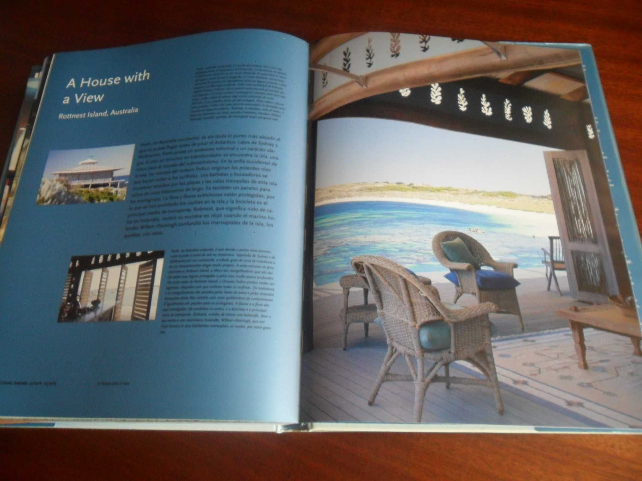 "Seaside Interiors" de Diane Dorrans Saeks - Edição em Português