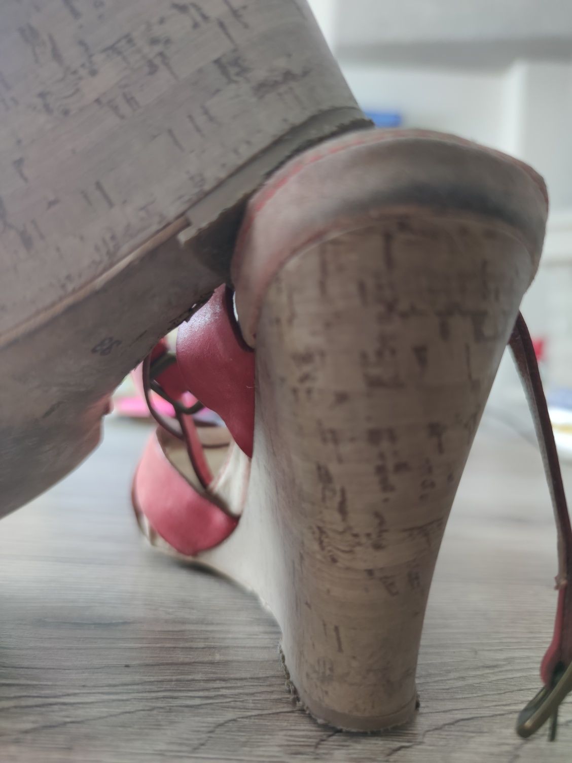 Buty McArthur sandały koturny rozm.38