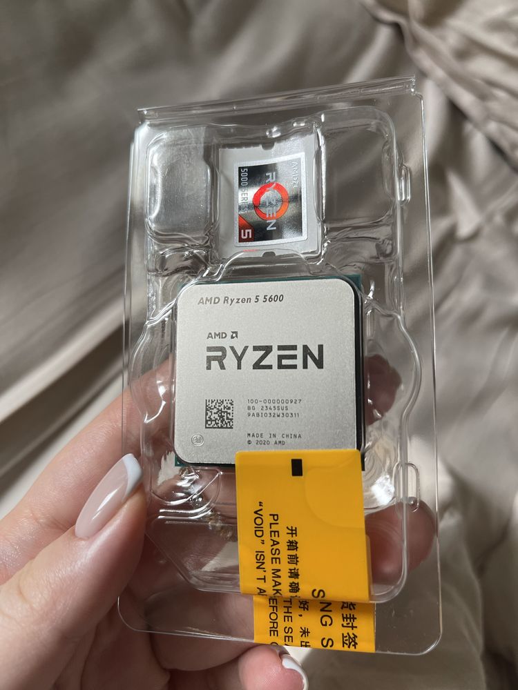 НОВИЙ процесор AMD RYZEN 5 5600