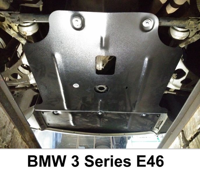 Защита поддона двигателя BMW 3 Series E46 Захист картера двигуна БМВ