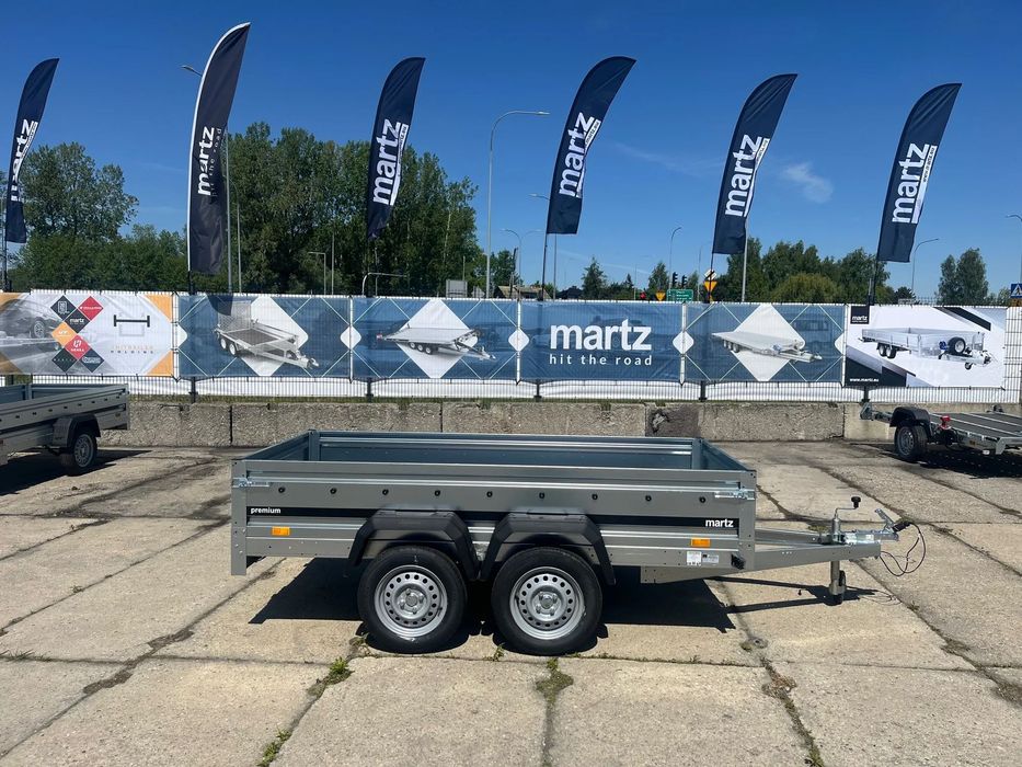 Martz Premium 265/2  szeroka 2-osie, 264x150x40cm, lekka na kat.B. 750kg na gips-karton osb