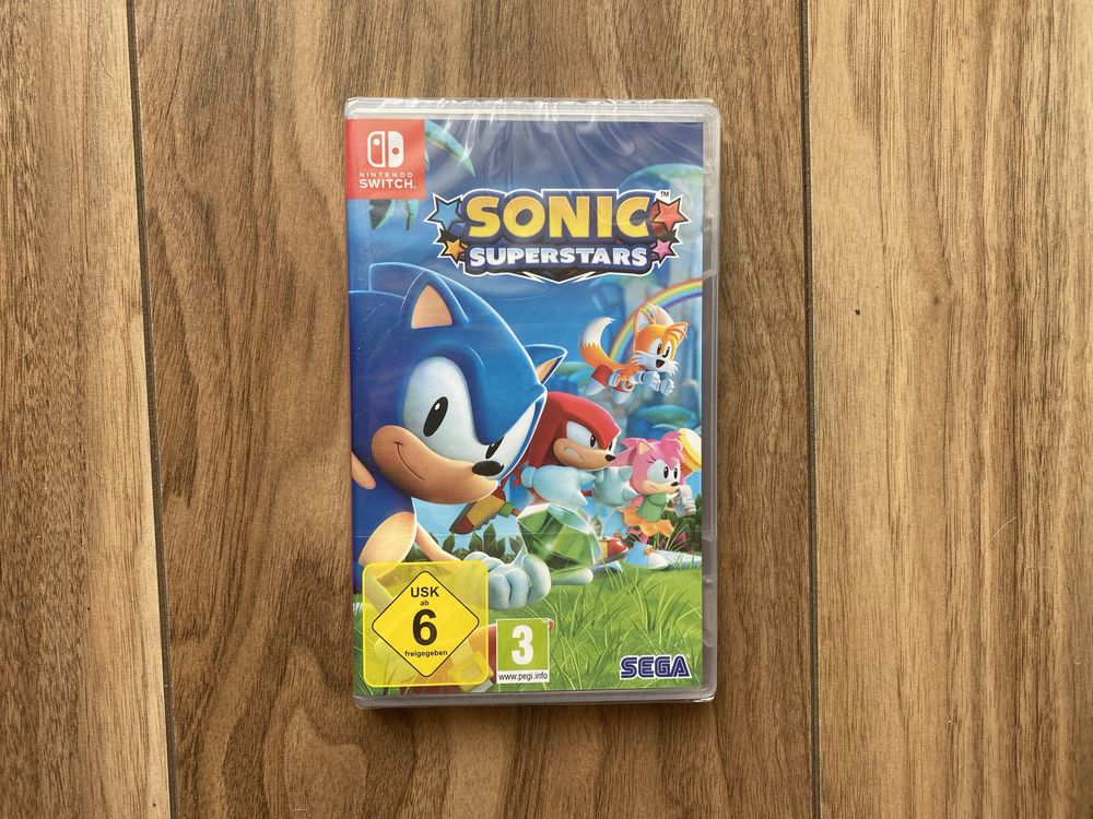 Nowa gra Sonic Superstars Nintendo Switch Najtaniej!!!