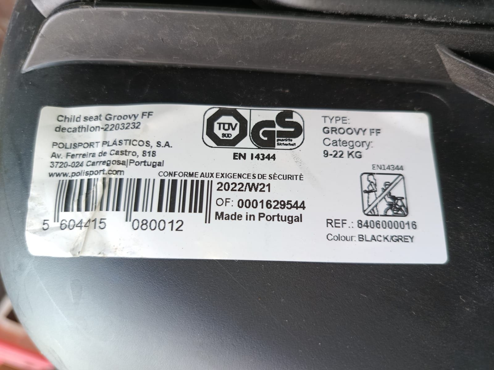Fotelik rowerowy Polisport