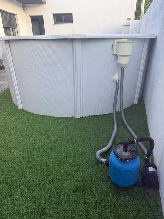 Piscina Gre em Aço 300x120cm