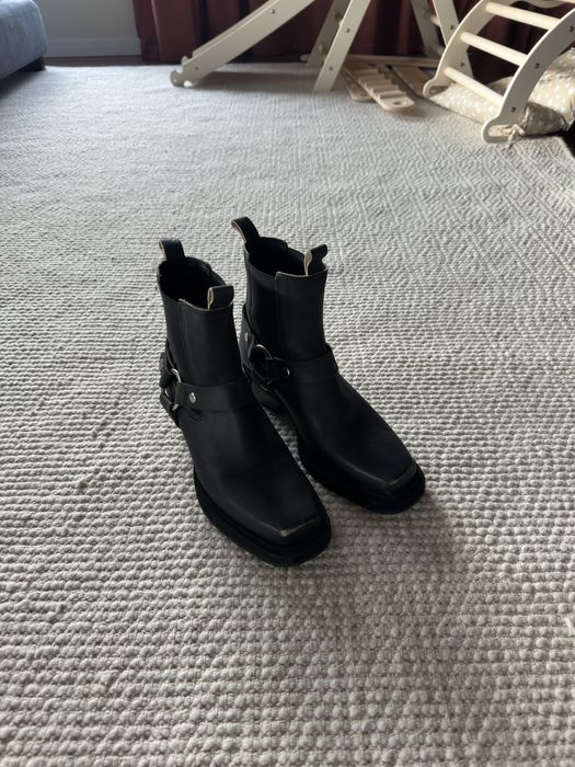 Челсі, байкерські черевики, harness boots, шкіряні черевики