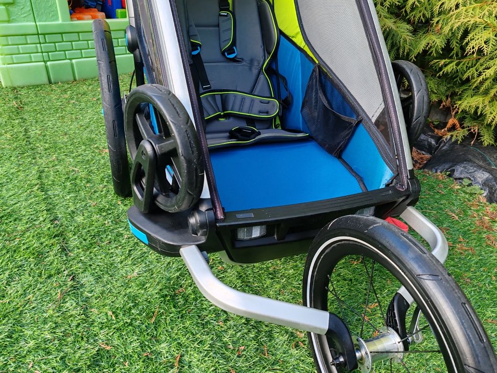Przyczepka rowerowa Thule Sport 1 z joggerem