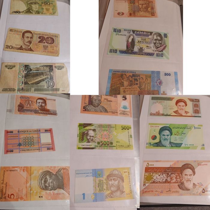 Niesamowita Kolekcja 123 Banknotów Świata w Albumie Leuchtturm