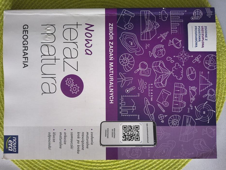 Teraz Matura geografia zbiór zadań maturalnych ,stan idealny