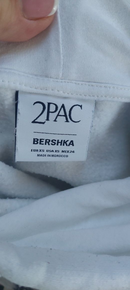 Bluza z kapturem bershka 2 pack Jak Nowa oversize