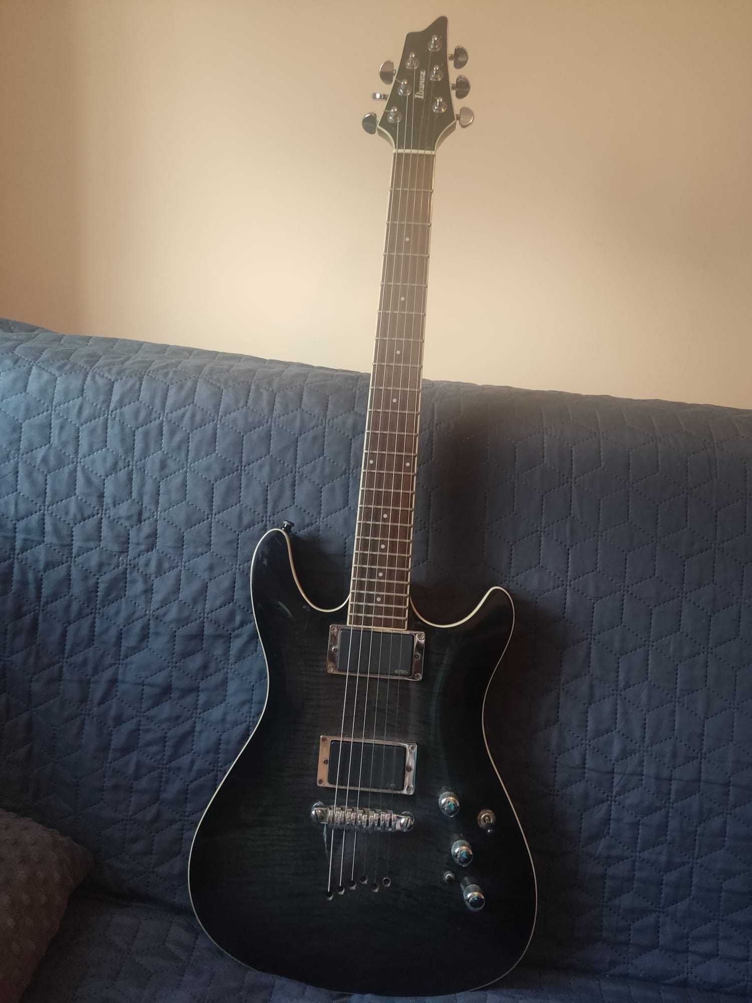 Gitara elektryczna Ibanez SZR520 + EMG 85/60 + pokrowiec