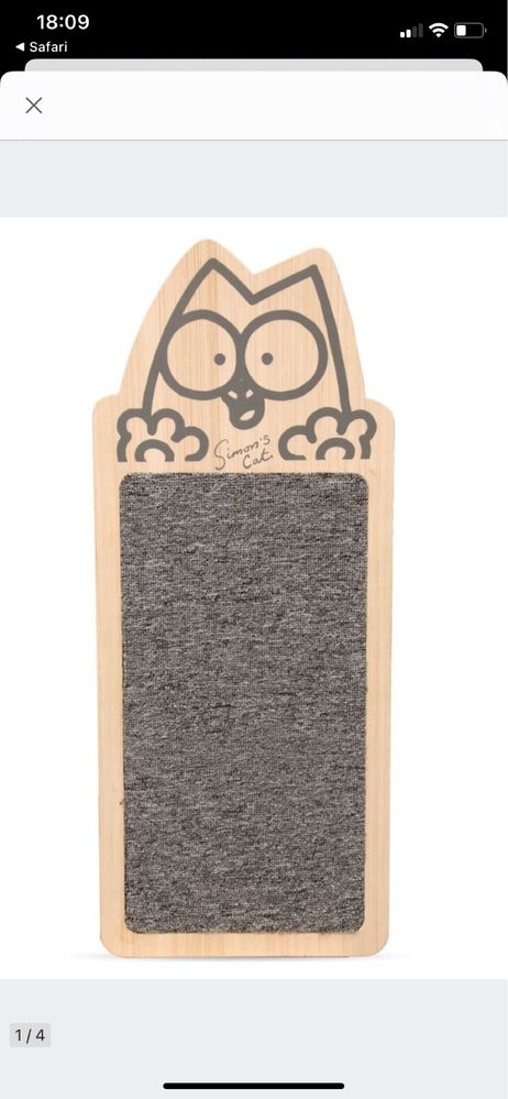 Drapak dla kotów Simons Cat - 70 x 29 x 1,5 cm, 1200 g