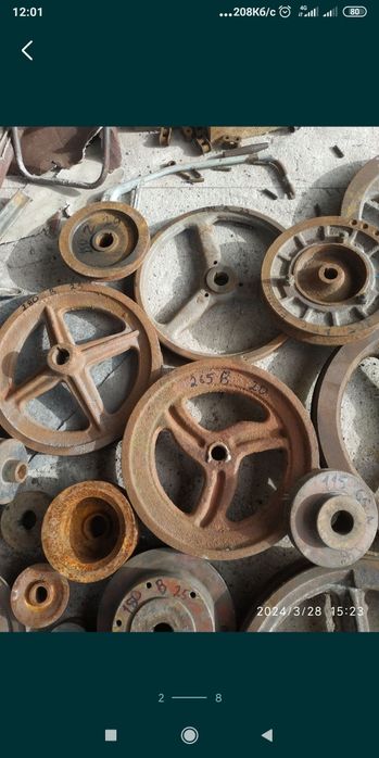 Шків . Шківок . Шків клиновидний .