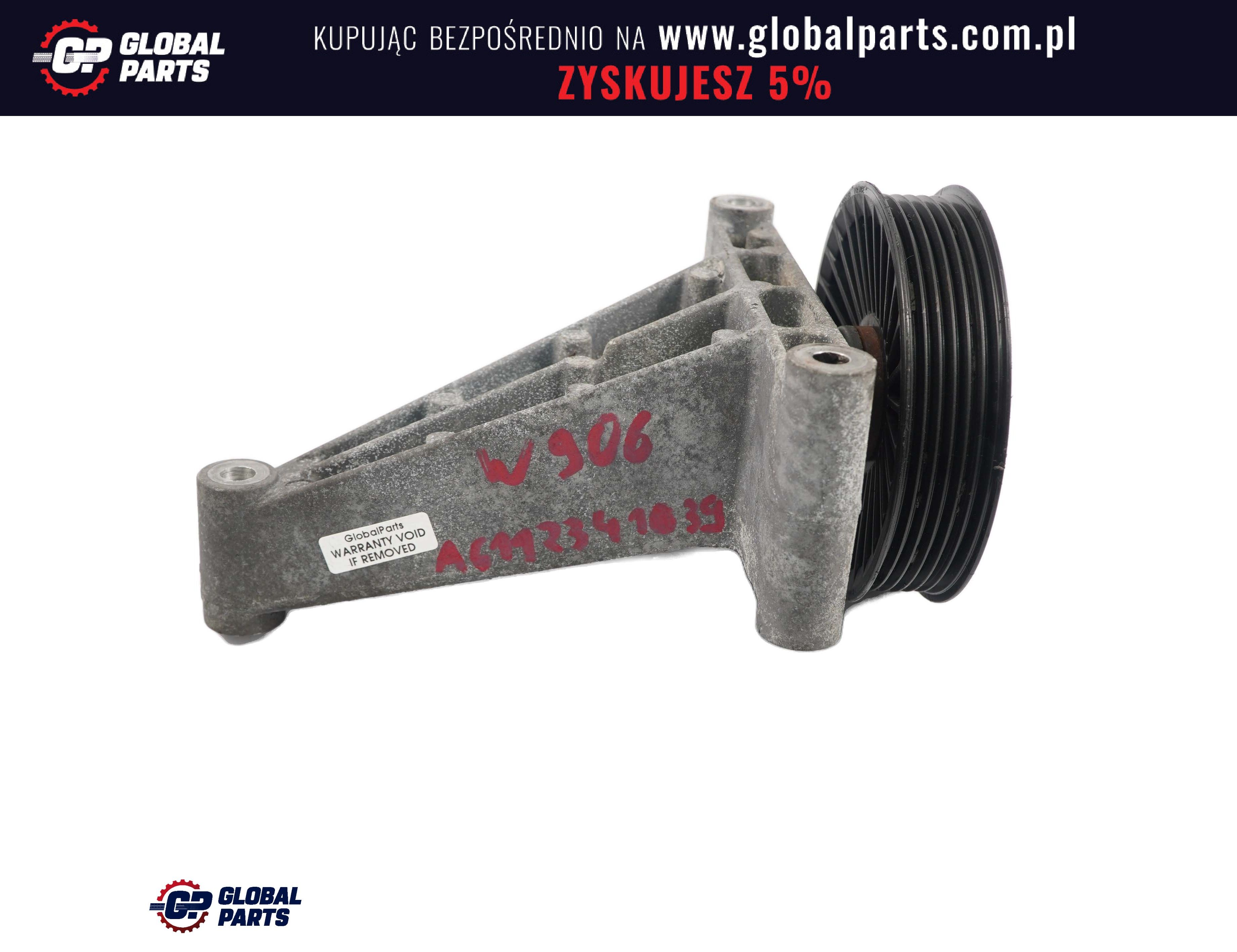 MERCEDES W906 Łapa Rolka Alternatora OM651 Diesel