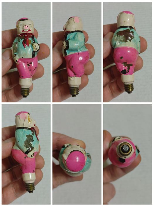 Лампочка от фигурной Гирлянды СССР Фигурные лампочки СССР РАБОЧИЕ