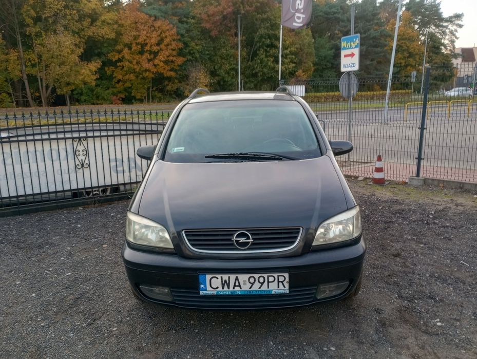 Opel Zafira 2.0D 101KM 2001r * 7 os hak klimatyzacja * TORUŃ