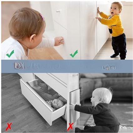 Blokada magnetyczna 12+3 Zabezpieczenie przed dziećmi Magnetyczny zame