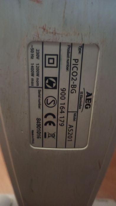 Пилосос швабра Aeg-Electrolux