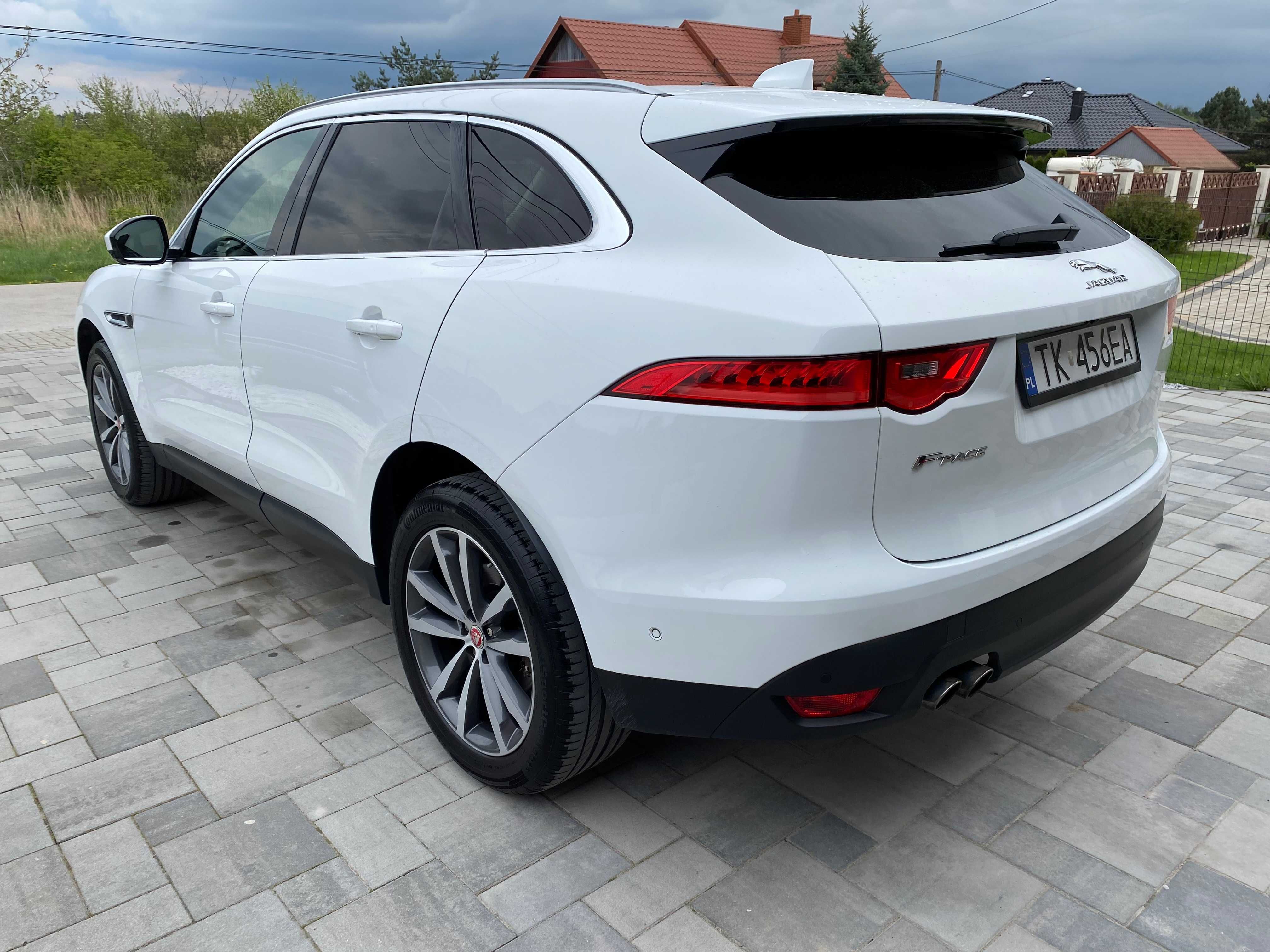 Jaguar F-Pace Salon PL 2 Właściciel Full Opcja wyposażenia 2kpl alufel