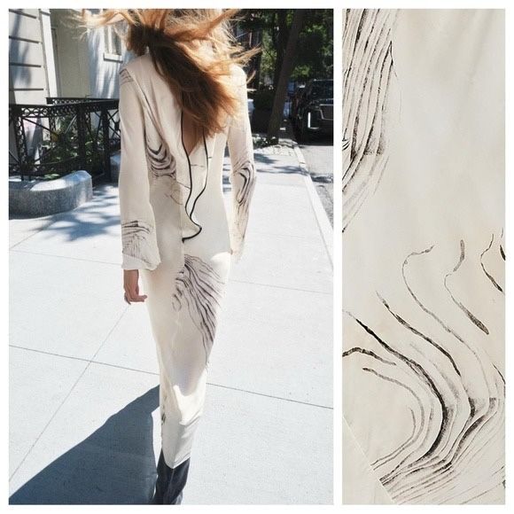 Молочна Сукня максі zara