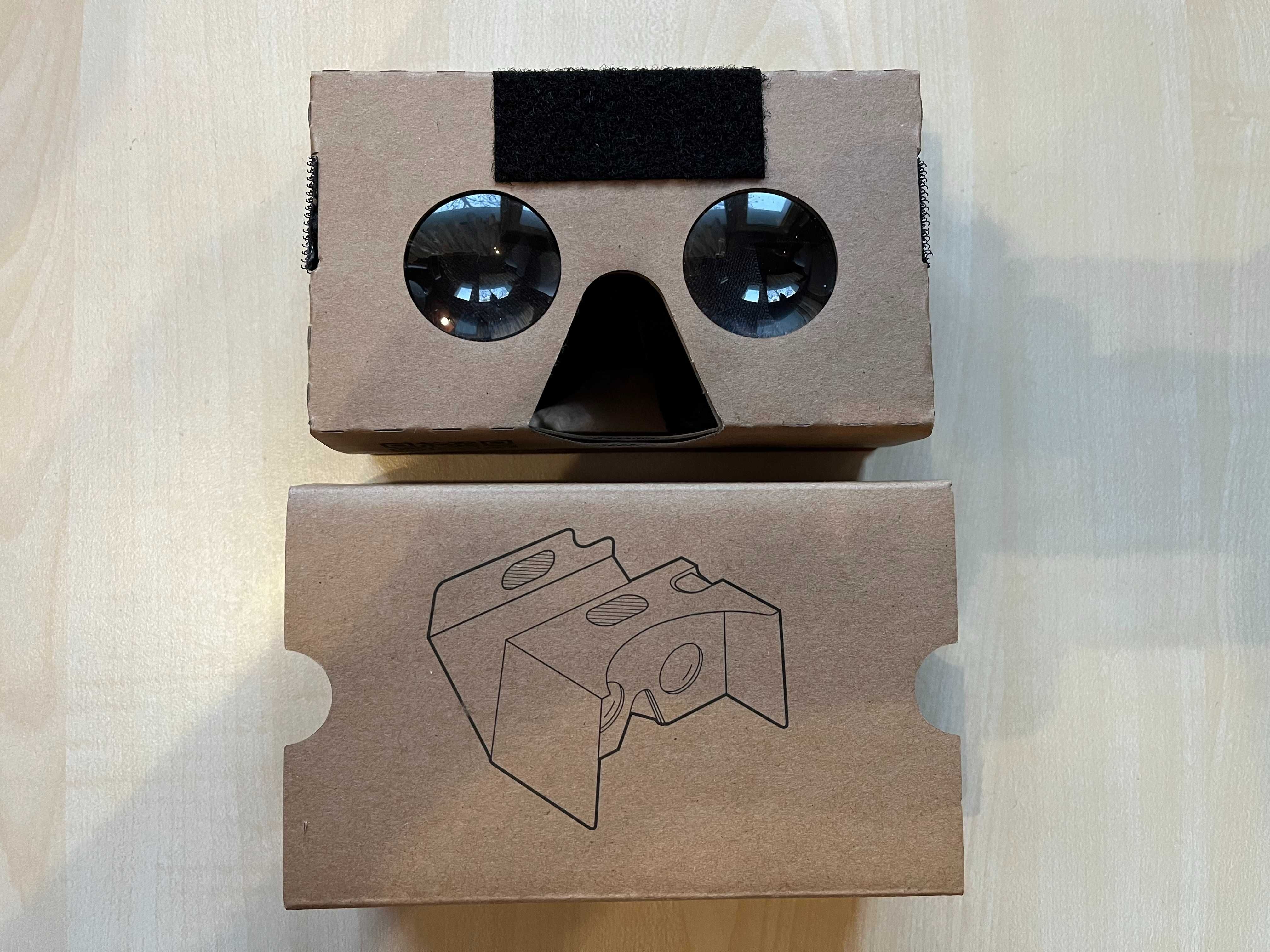 Gogle Cardboard do wirtualnej zabawy