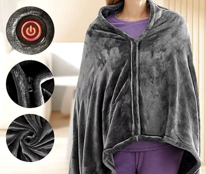 Новый плед с подогревом Usb ,одеяло,флисовый покрывало